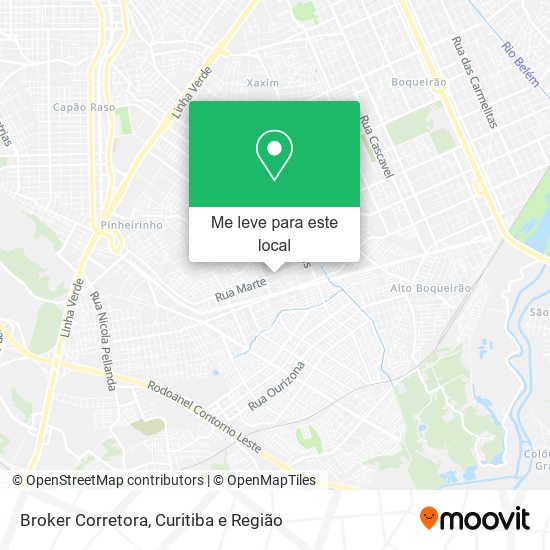 Broker Corretora mapa