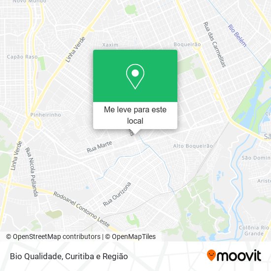 Bio Qualidade mapa
