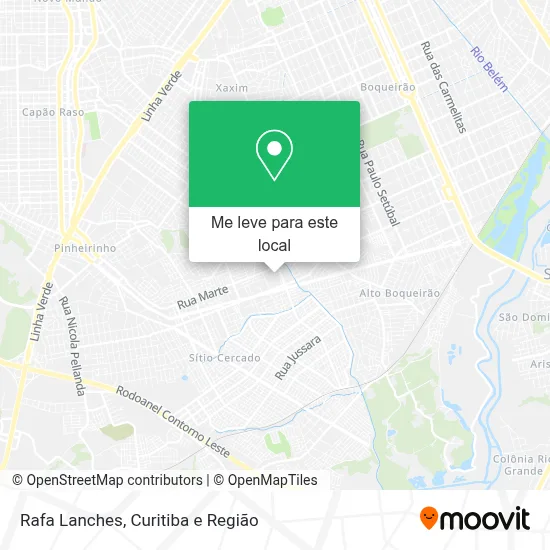 Rafa Lanches mapa