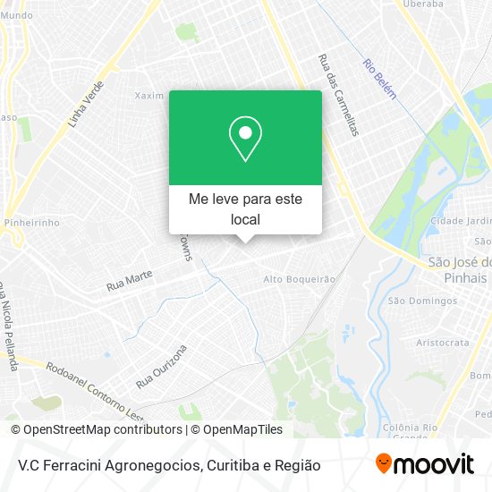V.C Ferracini Agronegocios mapa