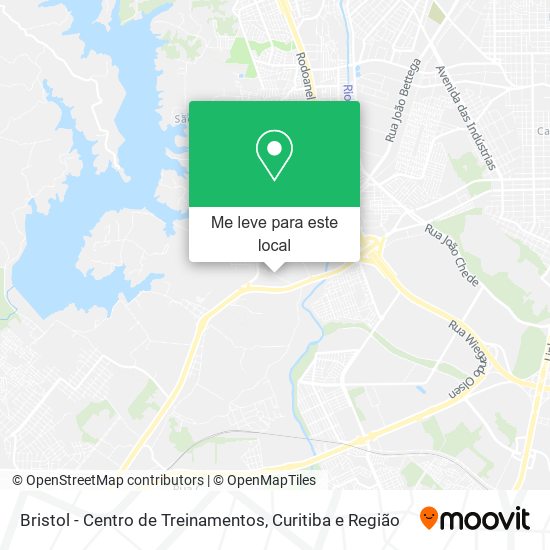 Bristol - Centro de Treinamentos mapa