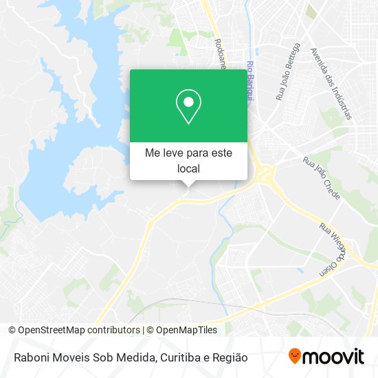 Raboni Moveis Sob Medida mapa