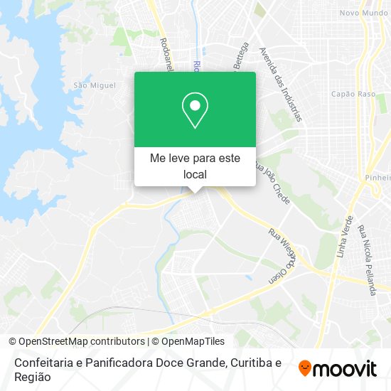 Confeitaria e Panificadora Doce Grande mapa