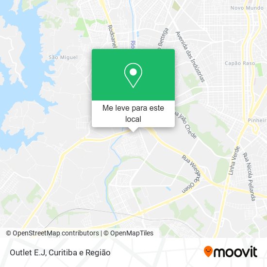 Outlet E.J mapa