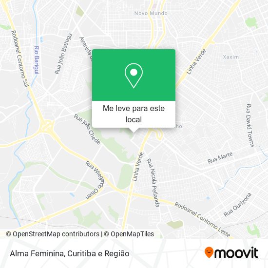 Alma Feminina mapa