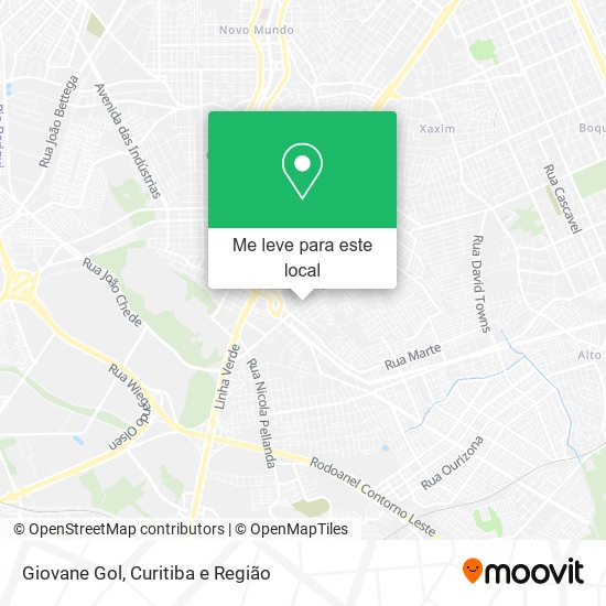 Giovane Gol mapa