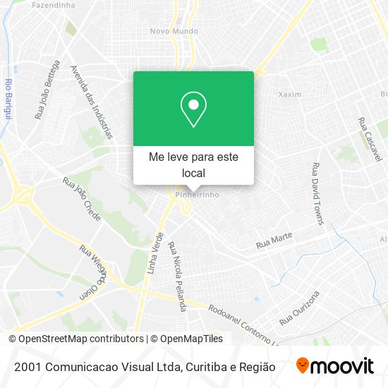 2001 Comunicacao Visual Ltda mapa