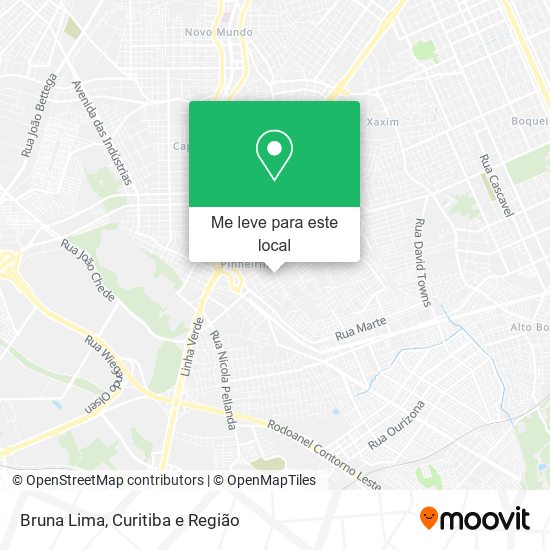 Bruna Lima mapa