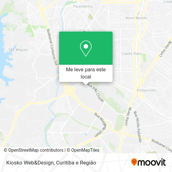 Kiosko Web&Design mapa