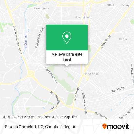 Silvana Garbelotti RO mapa