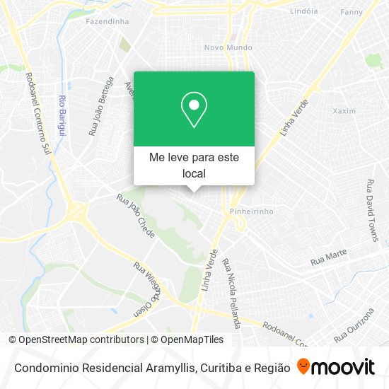 Condominio Residencial Aramyllis mapa