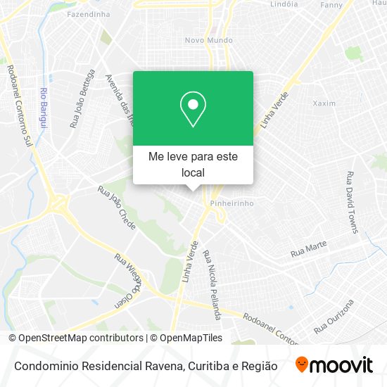 Condominio Residencial Ravena mapa