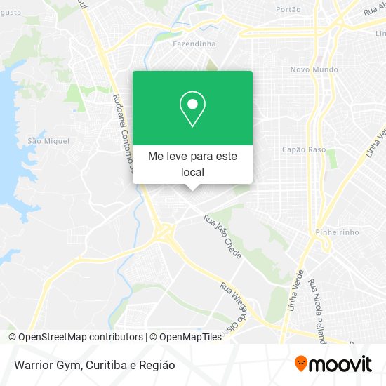 Warrior Gym mapa