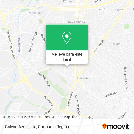 Galvao Azulejista mapa