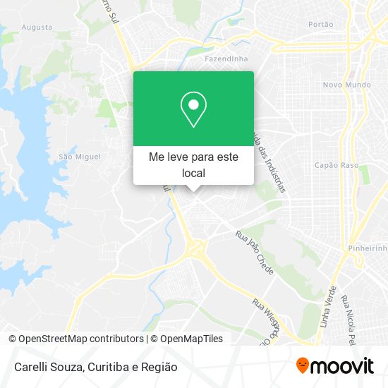 Carelli Souza mapa