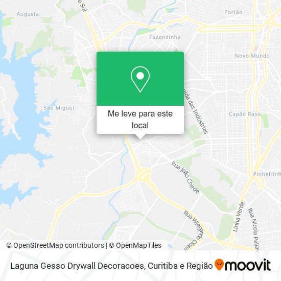 Laguna Gesso Drywall Decoracoes mapa