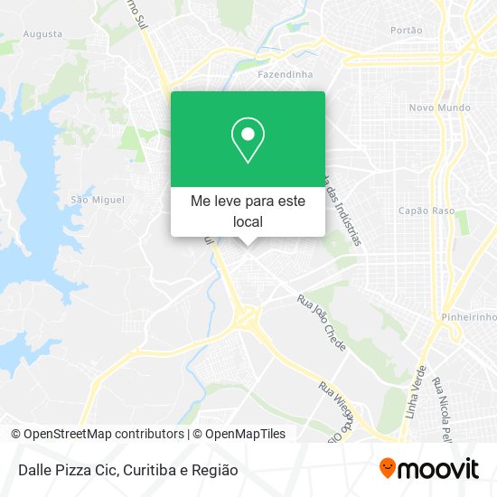 Dalle Pizza Cic mapa