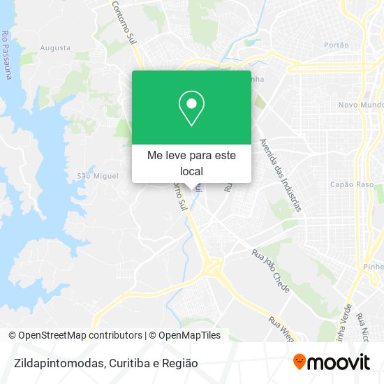 Zildapintomodas mapa