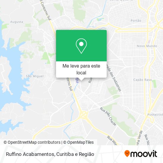 Ruffino Acabamentos mapa