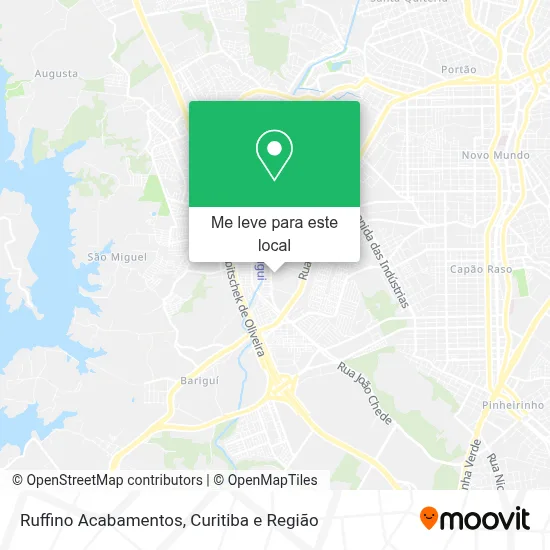 Ruffino Acabamentos mapa