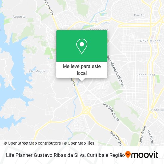 Life Planner Gustavo Ribas da Silva mapa