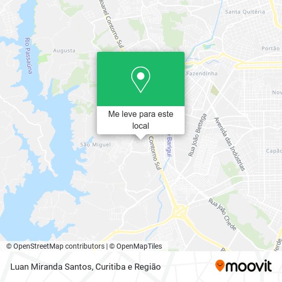 Luan Miranda Santos mapa