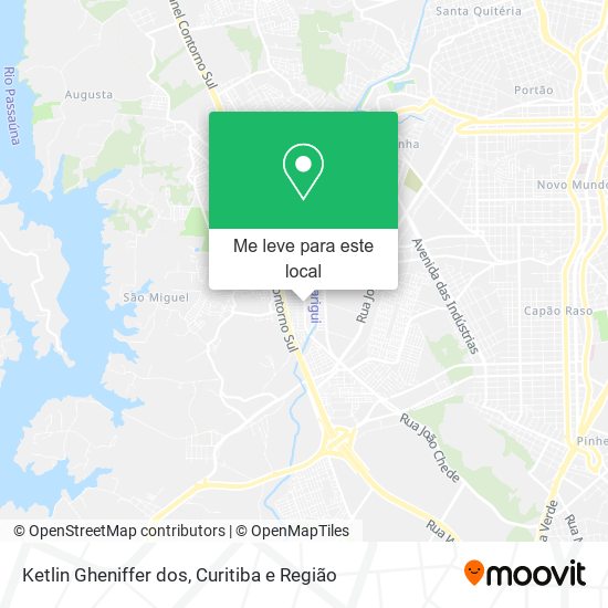 Ketlin Gheniffer dos mapa