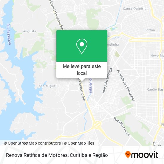 Renova Retifica de Motores mapa