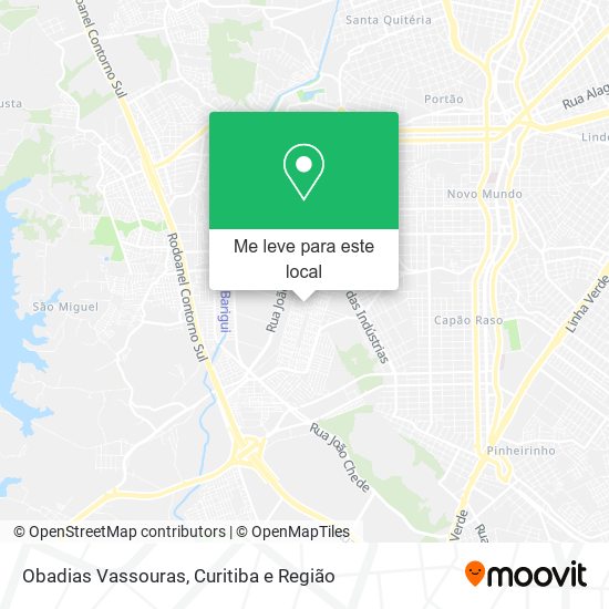 Obadias Vassouras mapa