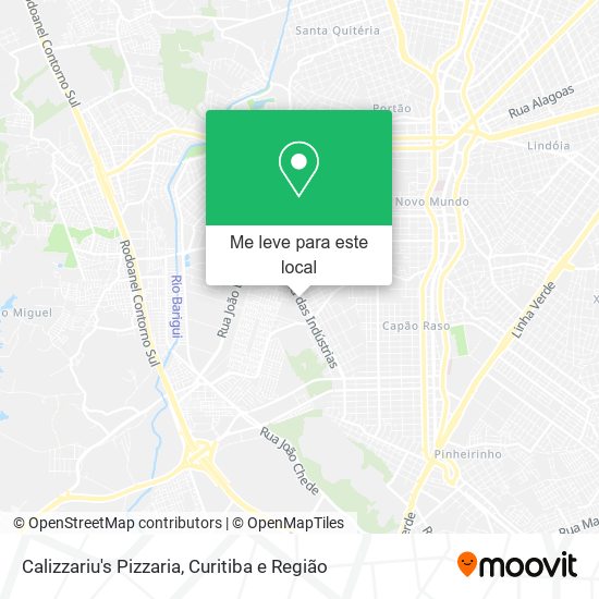 Calizzariu's Pizzaria mapa