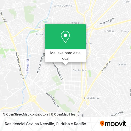 Residencial Sevilha Neoville mapa