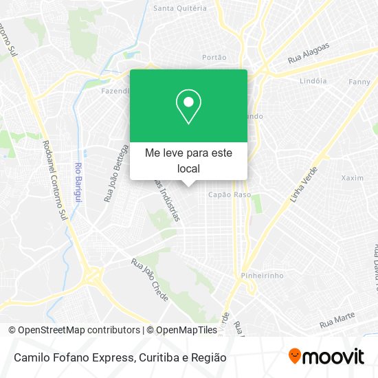Camilo Fofano Express mapa