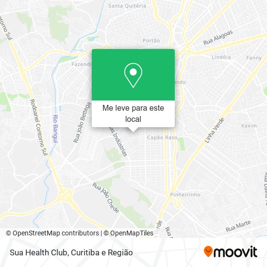 Sua Health Club mapa