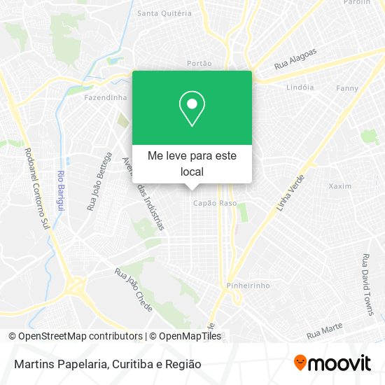 Martins Papelaria mapa