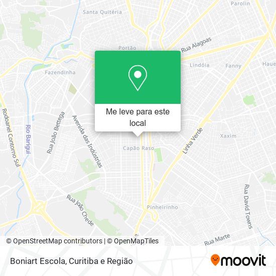Boniart Escola mapa