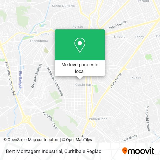 Bert Montagem Industrial mapa