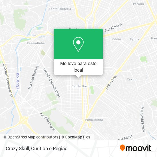 Crazy Skull mapa
