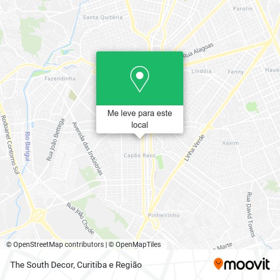 The South Decor mapa