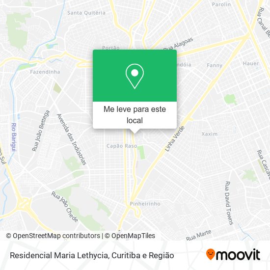 Residencial Maria Lethycia mapa