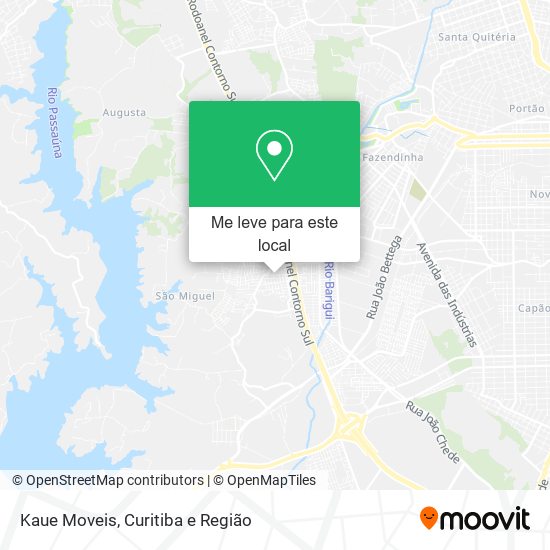 Kaue Moveis mapa