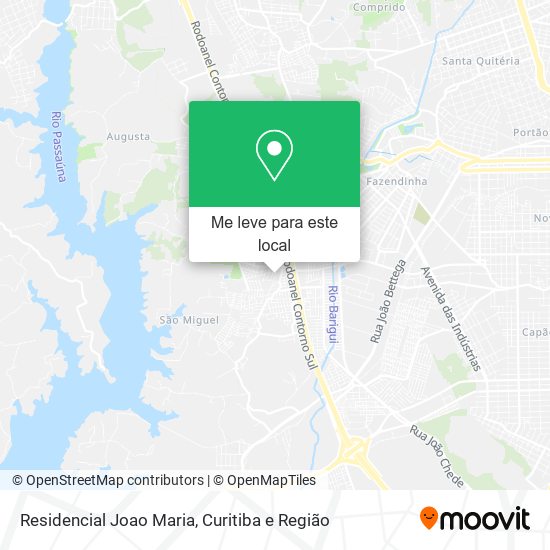 Residencial Joao Maria mapa