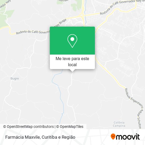 Farmácia Maxvile mapa