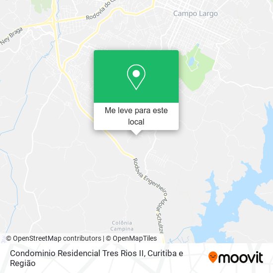 Condominio Residencial Tres Rios II mapa