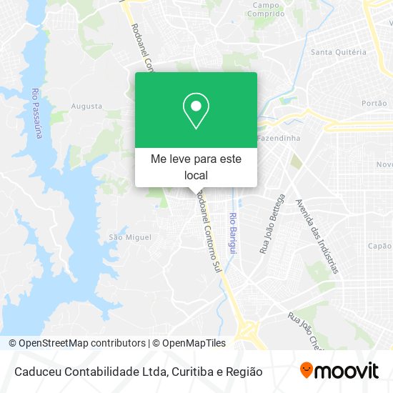 Caduceu Contabilidade Ltda mapa