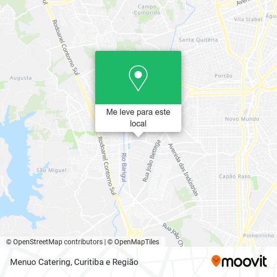 Menuo Catering mapa