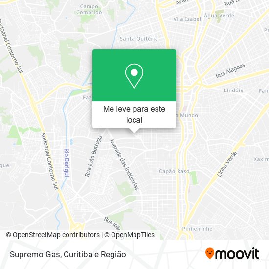 Supremo Gas mapa