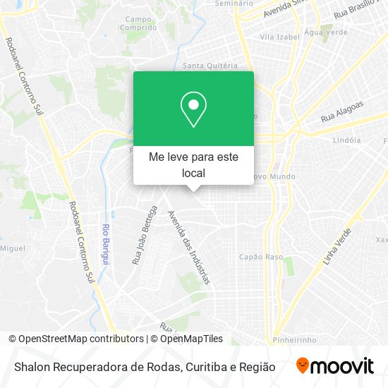 Shalon Recuperadora de Rodas mapa