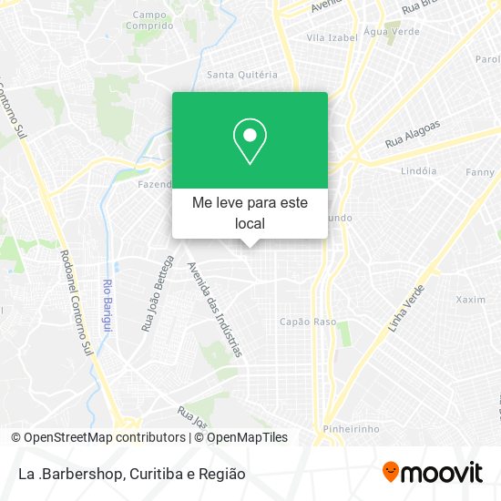 La .Barbershop mapa