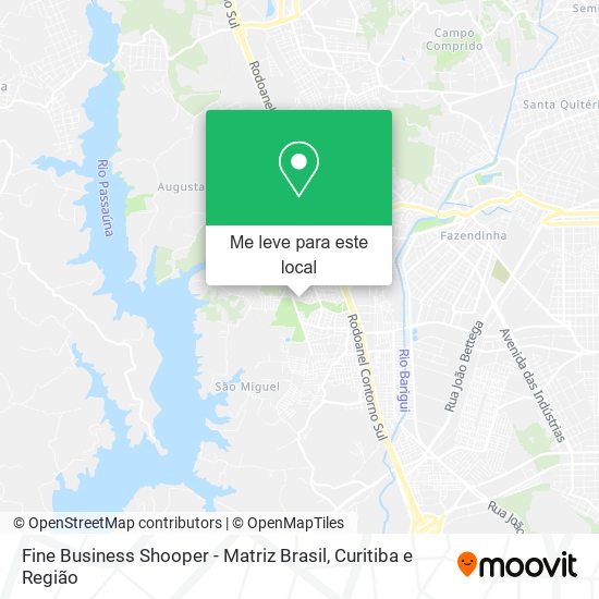 Fine Business Shooper - Matriz Brasil mapa