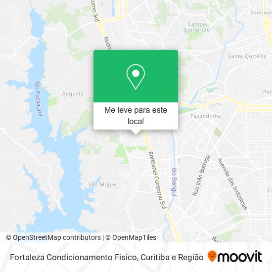 Fortaleza Condicionamento Fisico mapa